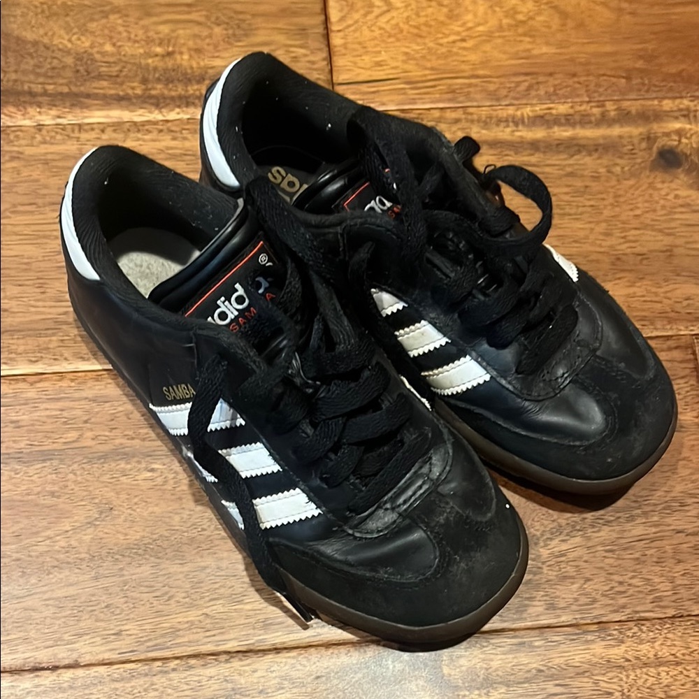 Adidas Black and White Retro Sneakers